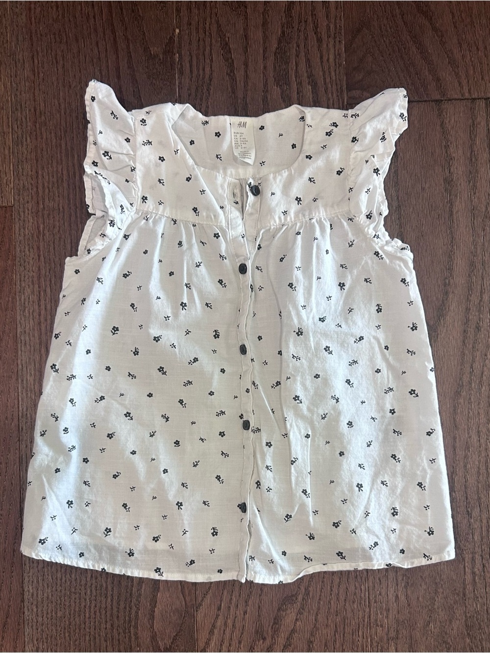 H&M Size 4T Girl's Sleeveless Top
